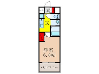 間取図 SDグランツ新大阪(803)