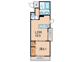 間取図 シエルガーデン