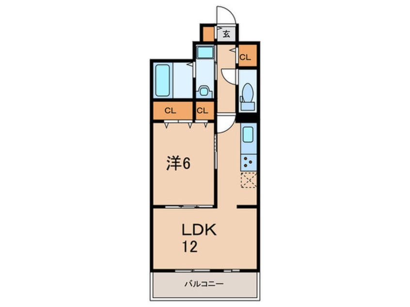 間取図 シエルガーデン