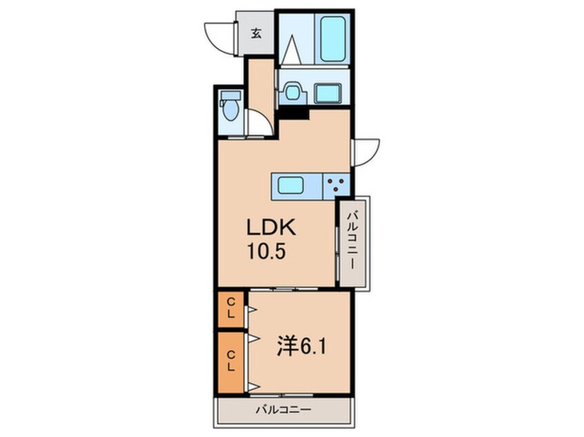 間取図 シエルガーデン