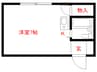 Ts SQUARE明田 1Rの間取り