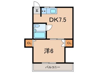 間取図 光コーポ