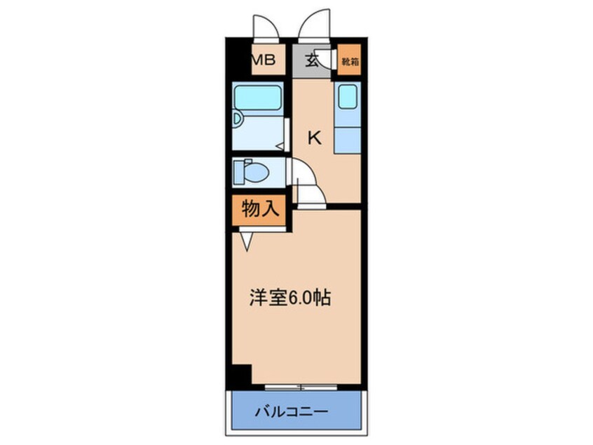 間取図 天満グリーン土井マンション