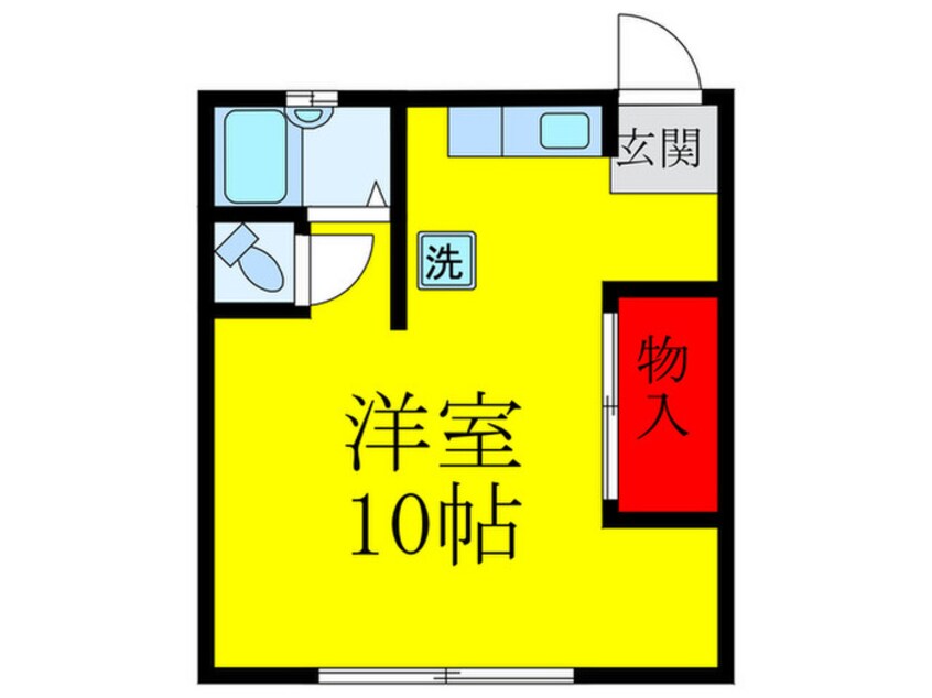 間取図 ふか喜マンション