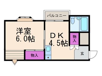 間取図 ハイツサニーパル