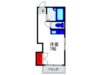 間取図 セレナ中桜塚