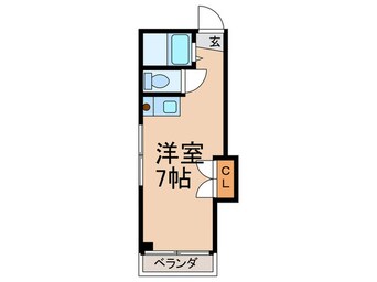 間取図 セレナ中桜塚