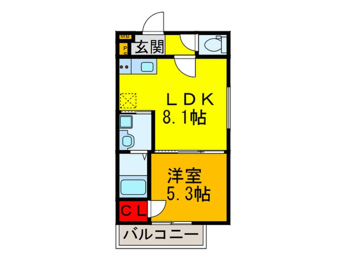 間取り図 フジパレス東花園