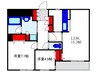 ｳｨﾙ豊中ﾘｳﾞｴ-ﾙ岡町駅前(101) 2LDKの間取り