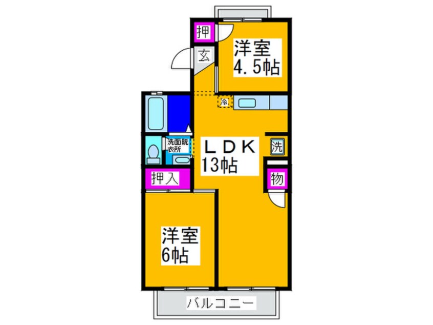 間取図 セジュール七観