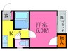 サニ－コ－ト石橋 1Kの間取り