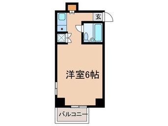 間取図 キュ－ブ南塚口Ⅲ