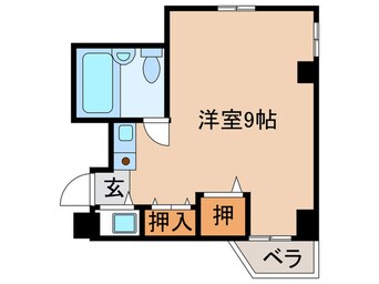 間取図 キュ－ブ南塚口Ⅲ