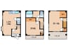 衣掛町戸建 2LDKの間取り