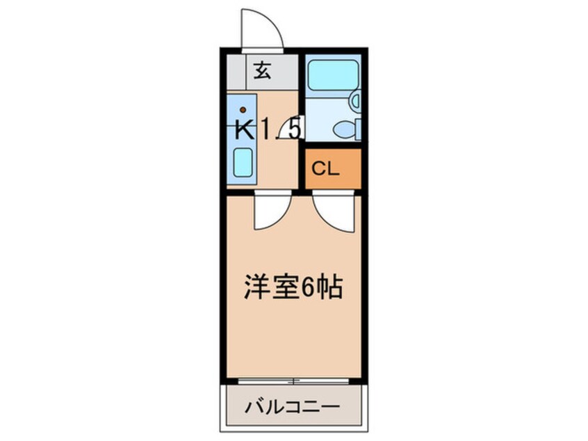 間取図 レガ－レ駒川