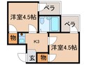 リーブル１番館の間取図