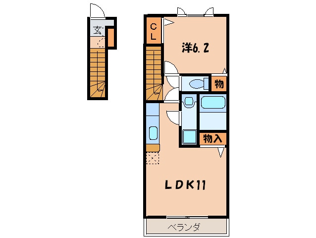間取り図 ケイズウエスト神戸