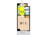ブロスコ－ト六甲２ 1Kの間取り