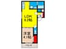Ｆ　ａｓｅｃｉａ　Ｅｐｉｃ 1LDKの間取り