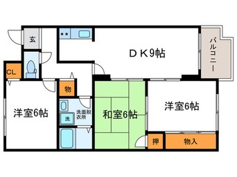 間取図 ローファス パートⅡ