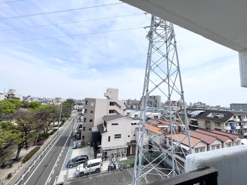 室内からの展望 グレストハイツ