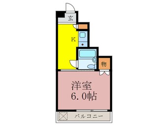 間取図 グランドコート新大阪