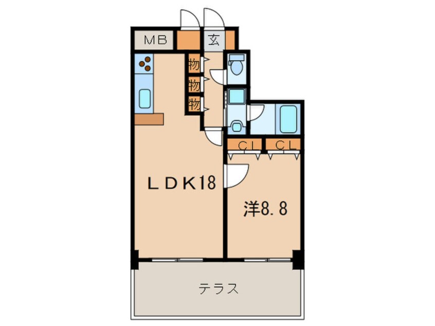 間取図 シャルム甲子園口