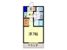 メゾンＭＩＮＯＲＵ 1Kの間取り