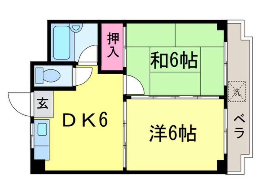 間取図 アクアエルフ上賀茂