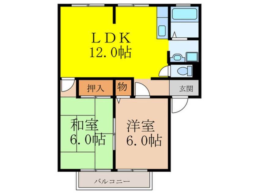 間取図 パナハイツアミジマ