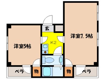 間取図 スフィンクス・ニシ