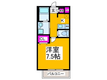間取図 ジーイーキャトフ