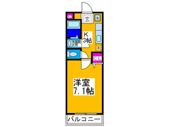 間取図 モンタ－ニャ・アイ