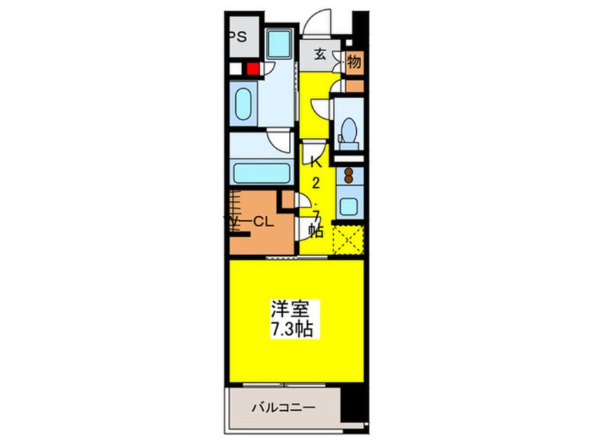 間取図 ﾊﾟｰｸｱｸｼｽうつぼ公園