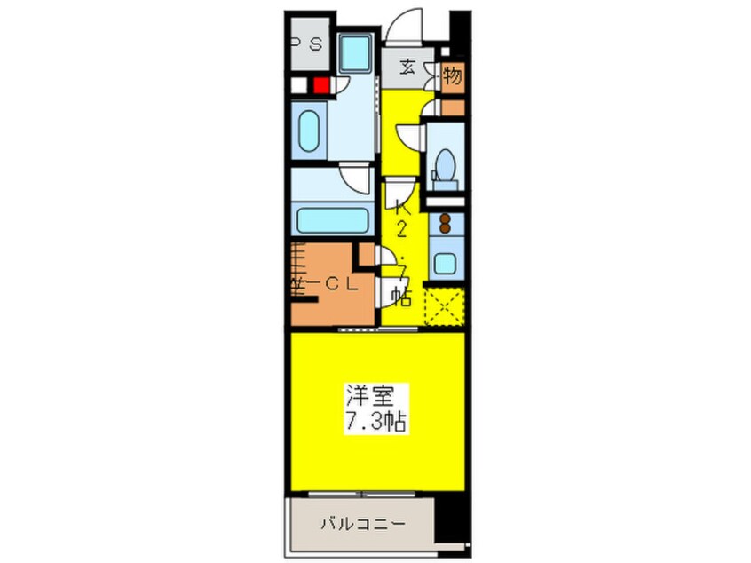 間取図 ﾊﾟｰｸｱｸｼｽうつぼ公園