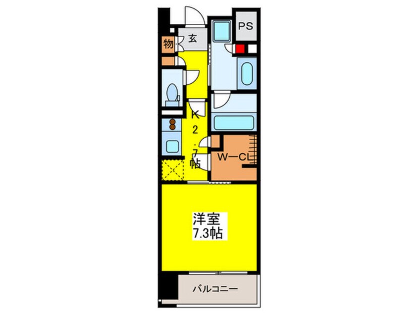 間取図 ﾊﾟｰｸｱｸｼｽうつぼ公園