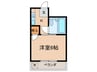 長谷川マンション 1Kの間取り