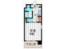 Primavera Nishi Shinsaibashi 1Kの間取り