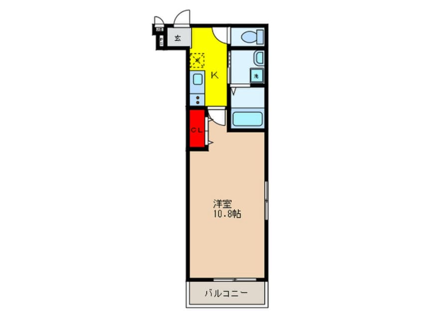 間取図 フジパレス城東中央