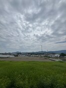 室内からの展望 シャロ－ム山城