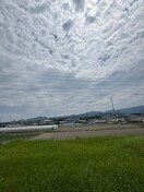 室内からの展望 シャロ－ム山城