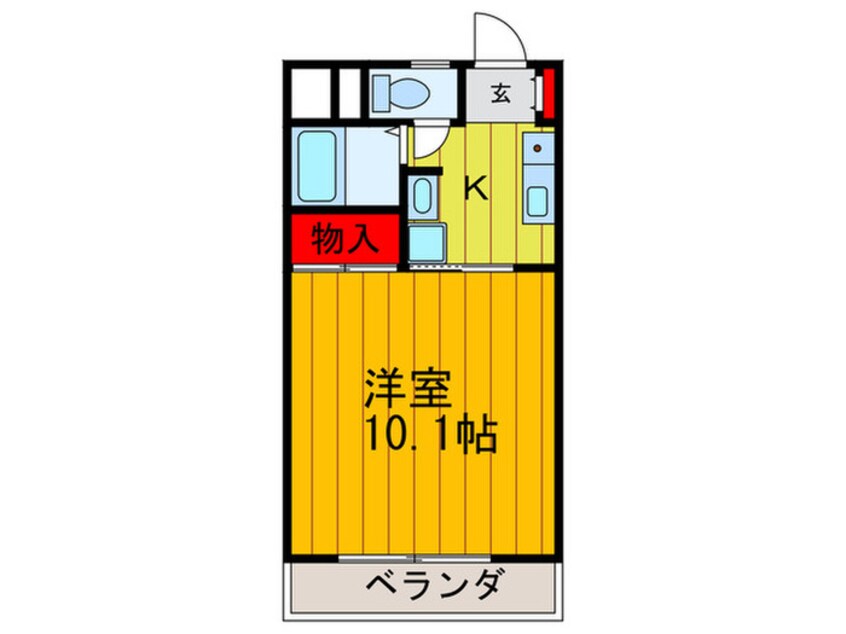 間取図 メゾンニュアージュ