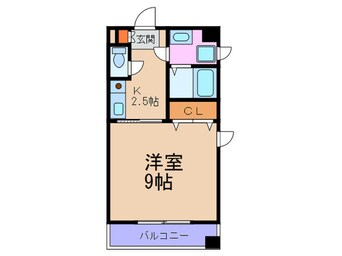 間取図 ロジュマン松原