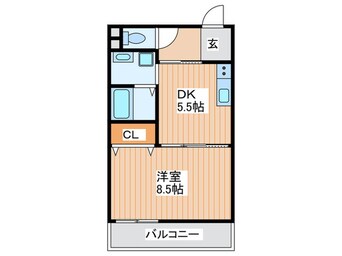 間取図 タイセイパレス寝屋川公園