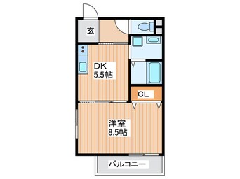 間取図 タイセイパレス寝屋川公園