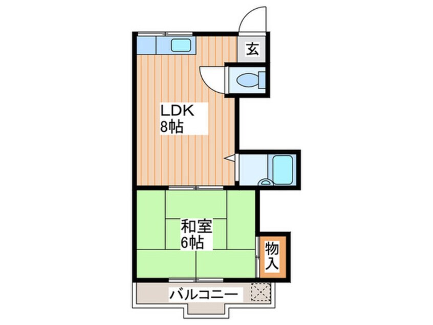 間取図 大島マンション