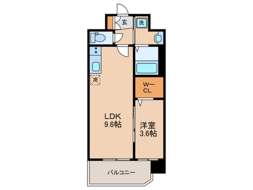 間取図 ソルテラス京都JUJO華(313)