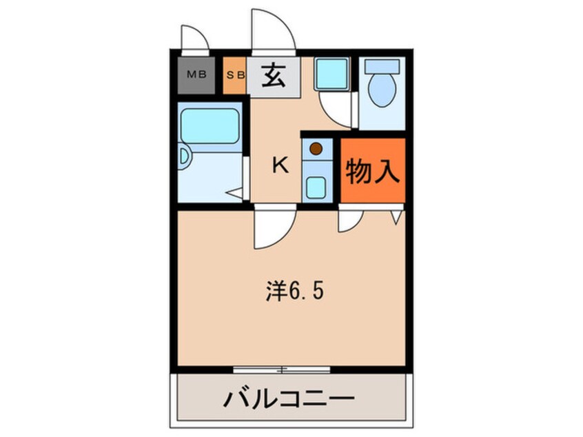 間取図 ヒルズ平和台Ａ棟