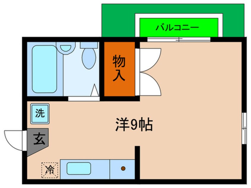 間取図 ファミール長田