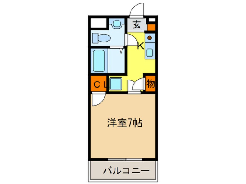 間取図 ＯＫＡ栄ハイツ